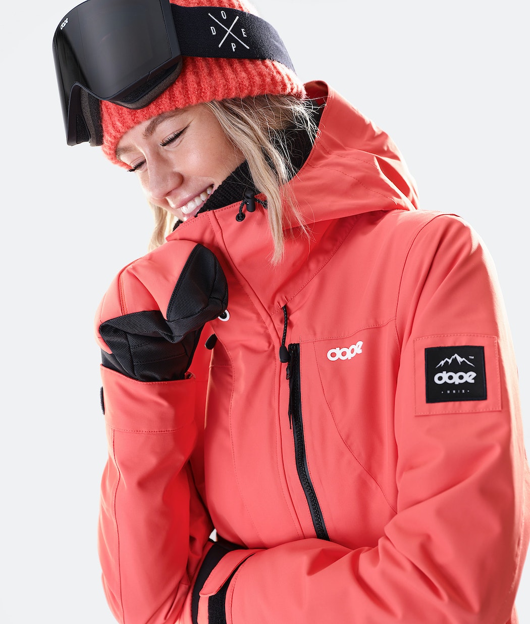 Chaqueta Snowboard Dope Divine W Mujer Coral | 089-CMDJBG