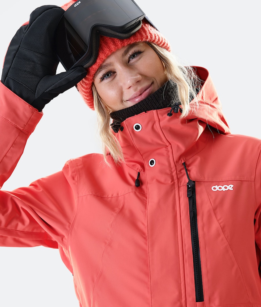 Chaqueta Snowboard Dope Divine W Mujer Coral | 089-CMDJBG