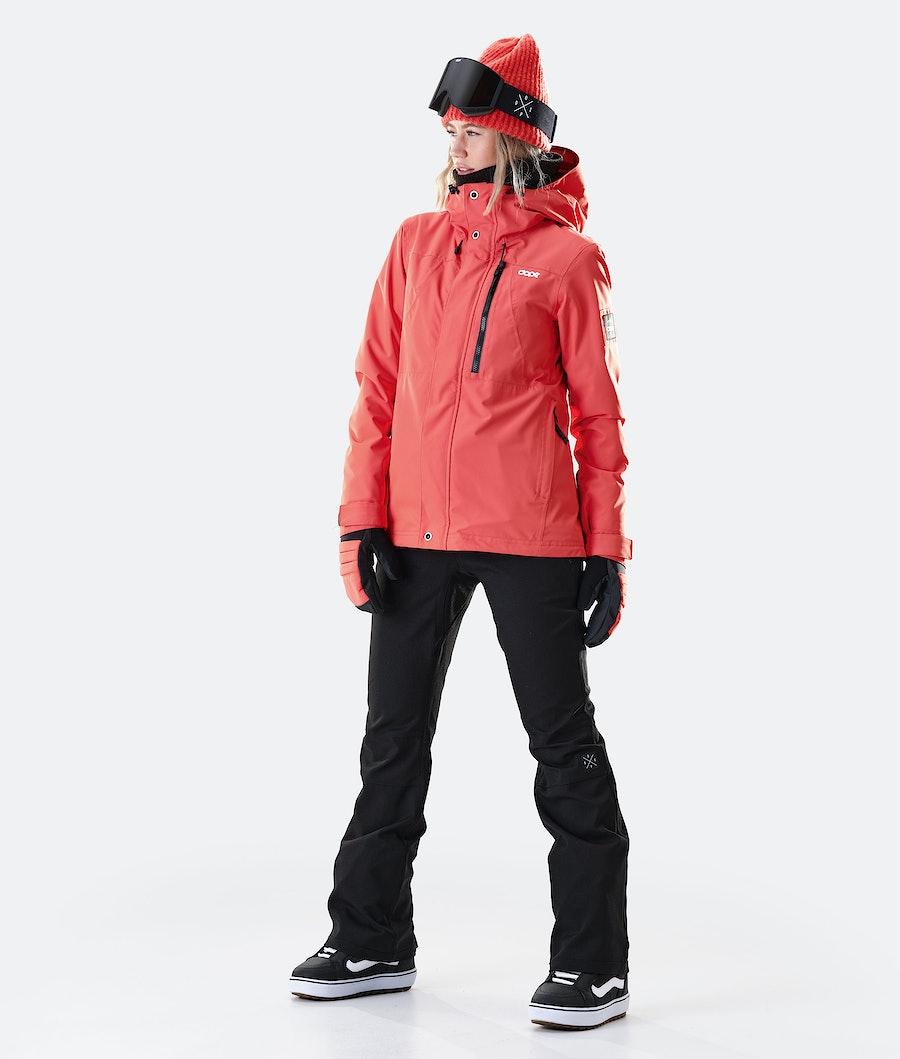 Chaqueta Snowboard Dope Divine W Mujer Coral | 089-CMDJBG