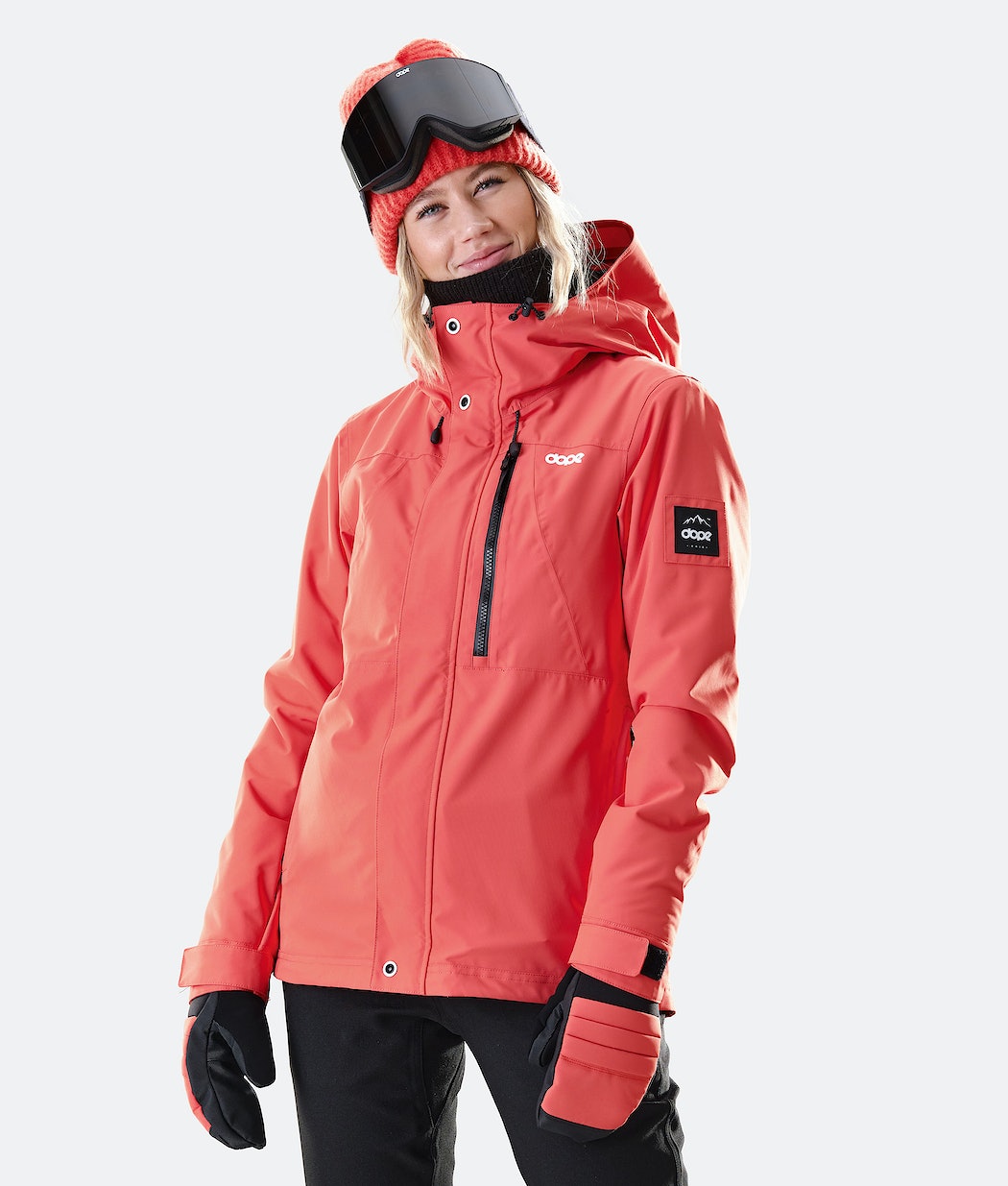 Chaqueta Snowboard Dope Divine W Mujer Coral | 089-CMDJBG