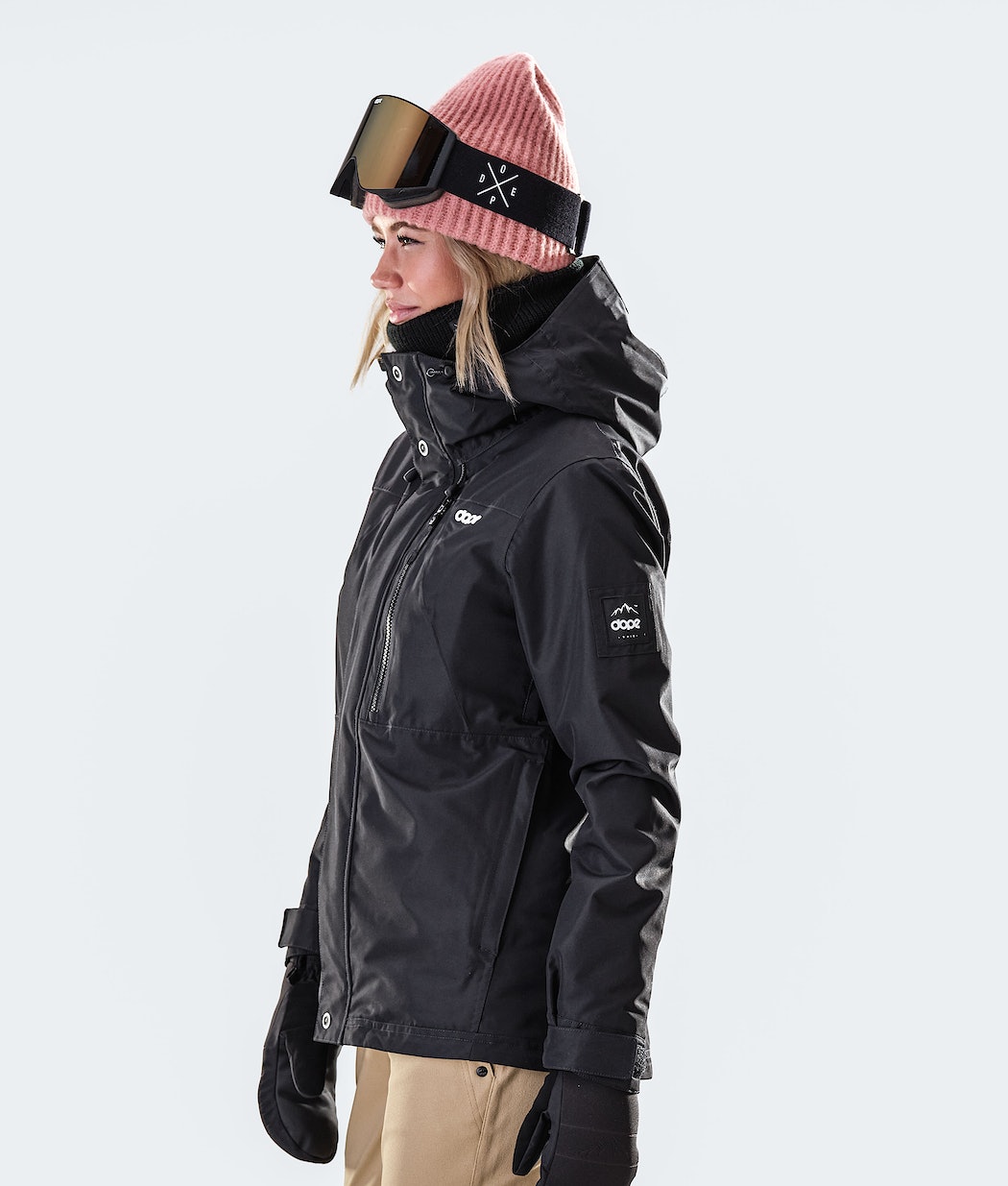 Chaqueta Snowboard Dope Divine W Mujer Negras | 785-FENPDY