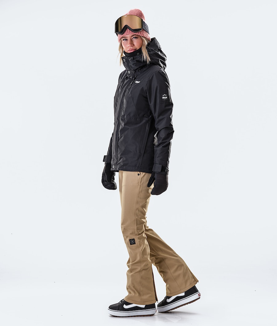 Chaqueta Snowboard Dope Divine W Mujer Negras | 785-FENPDY