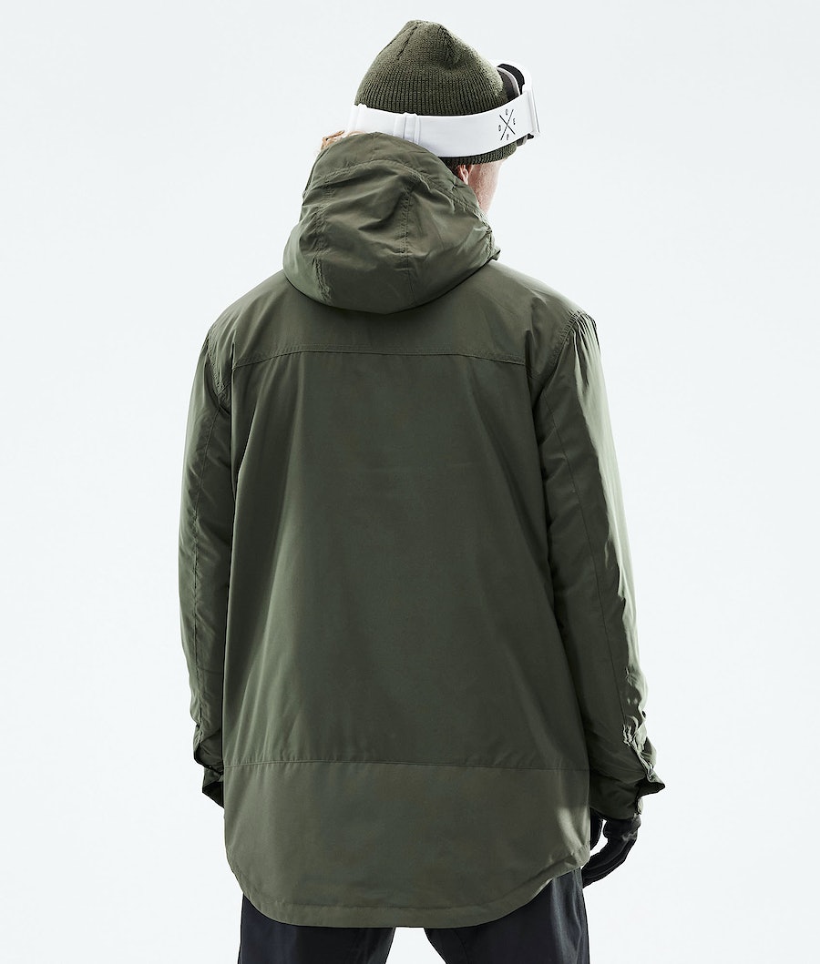 Chaqueta Snowboard Dope Insulated Hombre Verde Oliva Verde | 415-KQIBJX