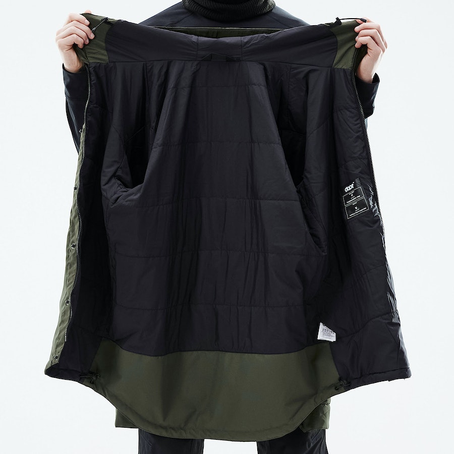 Chaqueta Snowboard Dope Insulated Hombre Verde Oliva Verde | 415-KQIBJX