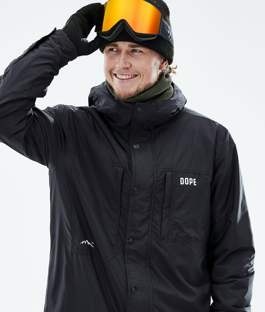 Chaqueta Snowboard Dope Insulated Hombre Negras | 765-ISWNFE