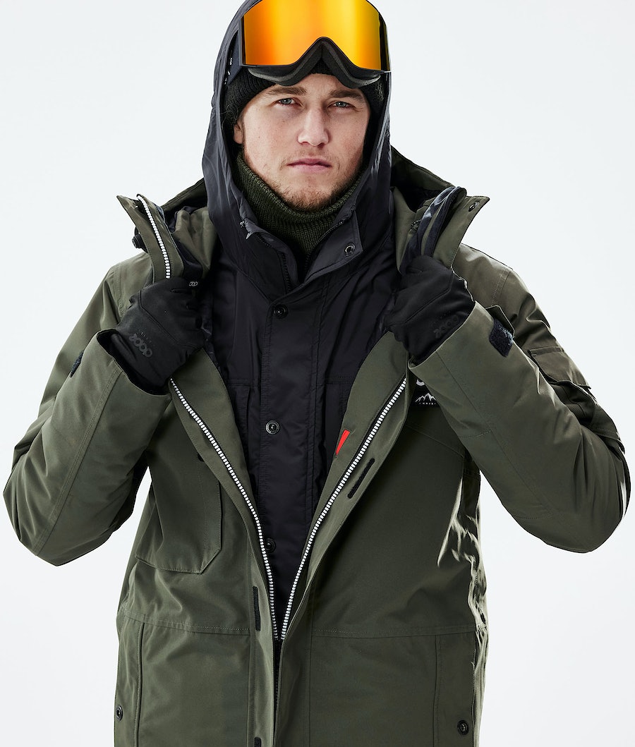 Chaqueta Snowboard Dope Insulated Hombre Negras | 765-ISWNFE