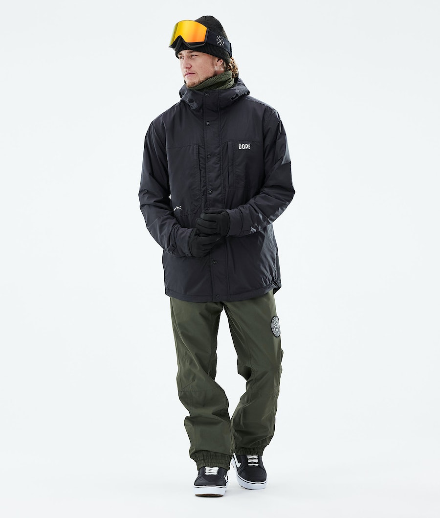 Chaqueta Snowboard Dope Insulated Hombre Negras | 765-ISWNFE