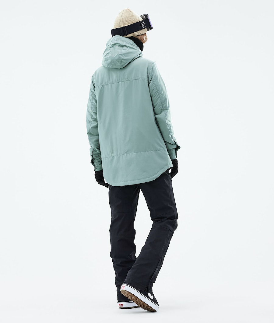 Chaqueta Snowboard Dope Insulated W Mujer Verde | 142-BSXNPO