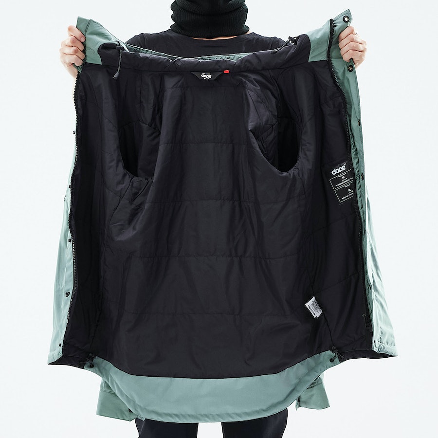 Chaqueta Snowboard Dope Insulated W Mujer Verde | 142-BSXNPO