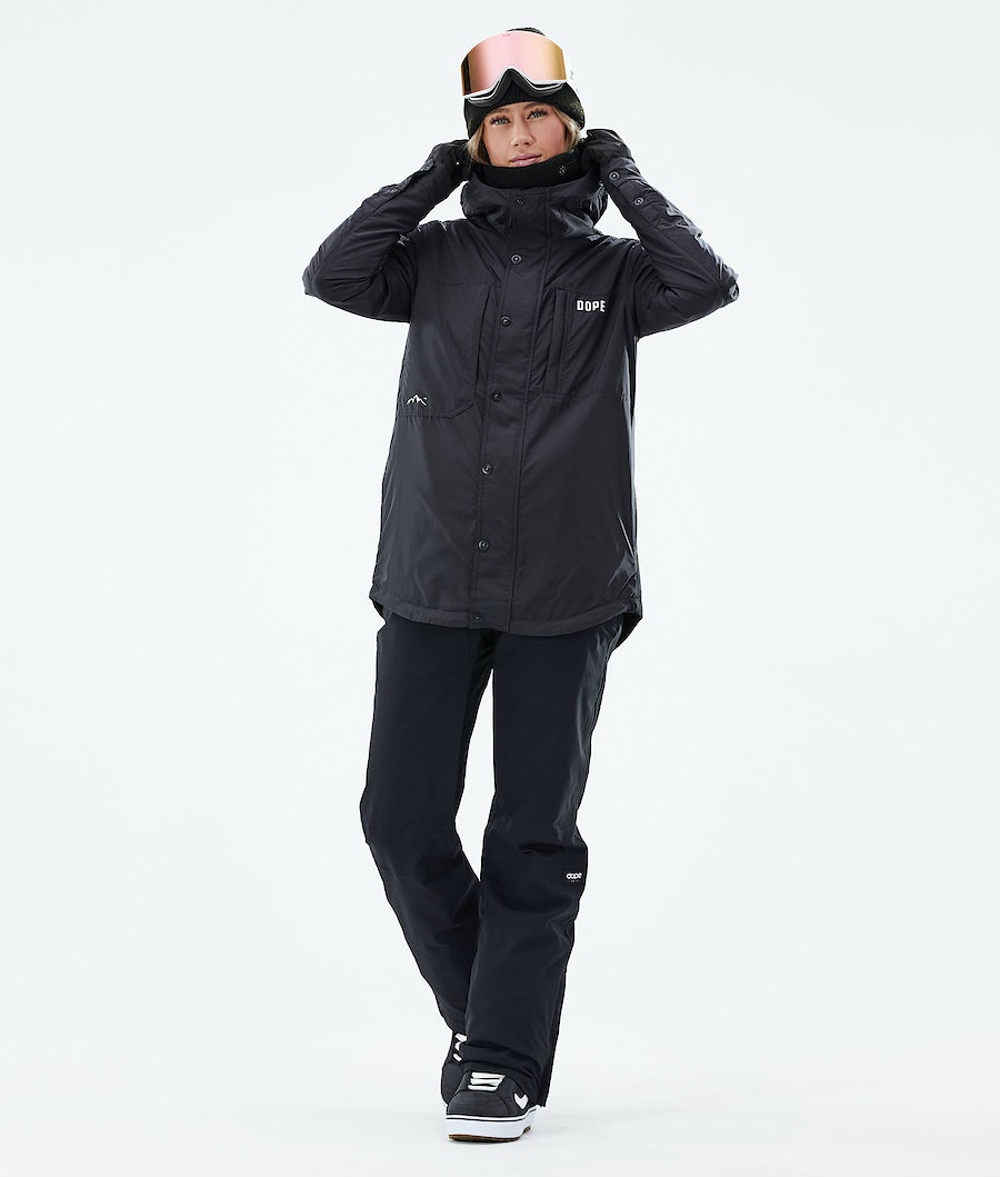 Chaqueta Snowboard Dope Insulated W Mujer Negras | 714-GRZENQ