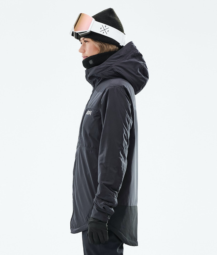 Chaqueta Snowboard Dope Insulated W Mujer Negras | 714-GRZENQ