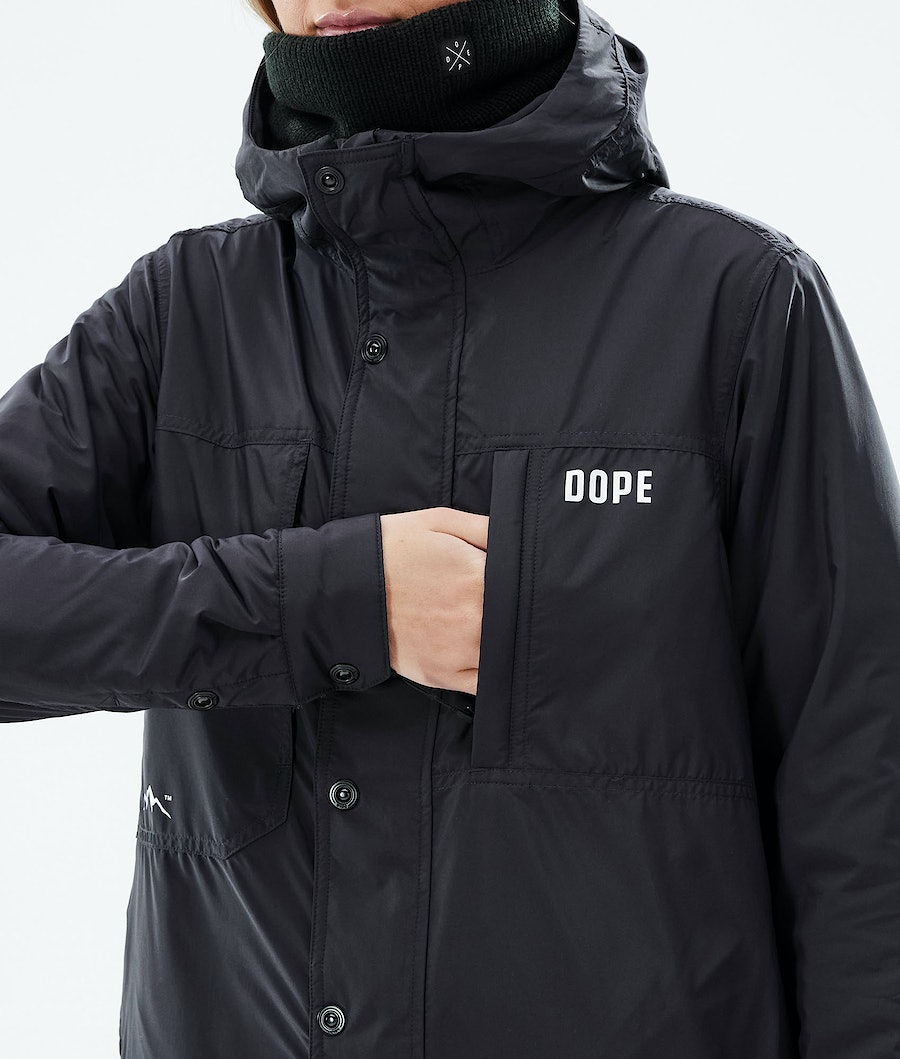 Chaqueta Snowboard Dope Insulated W Mujer Negras | 714-GRZENQ