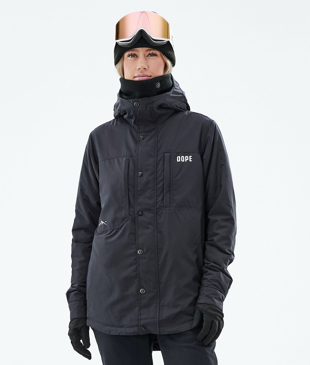Chaqueta Snowboard Dope Insulated W Mujer Negras | 714-GRZENQ