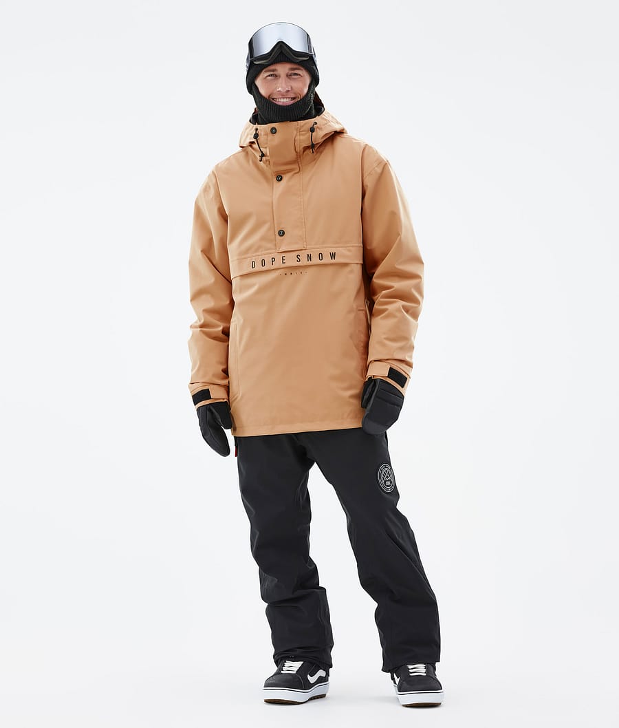 Chaqueta Snowboard Dope Legacy Hombre Kaki Amarillo | 392-WYXNMZ