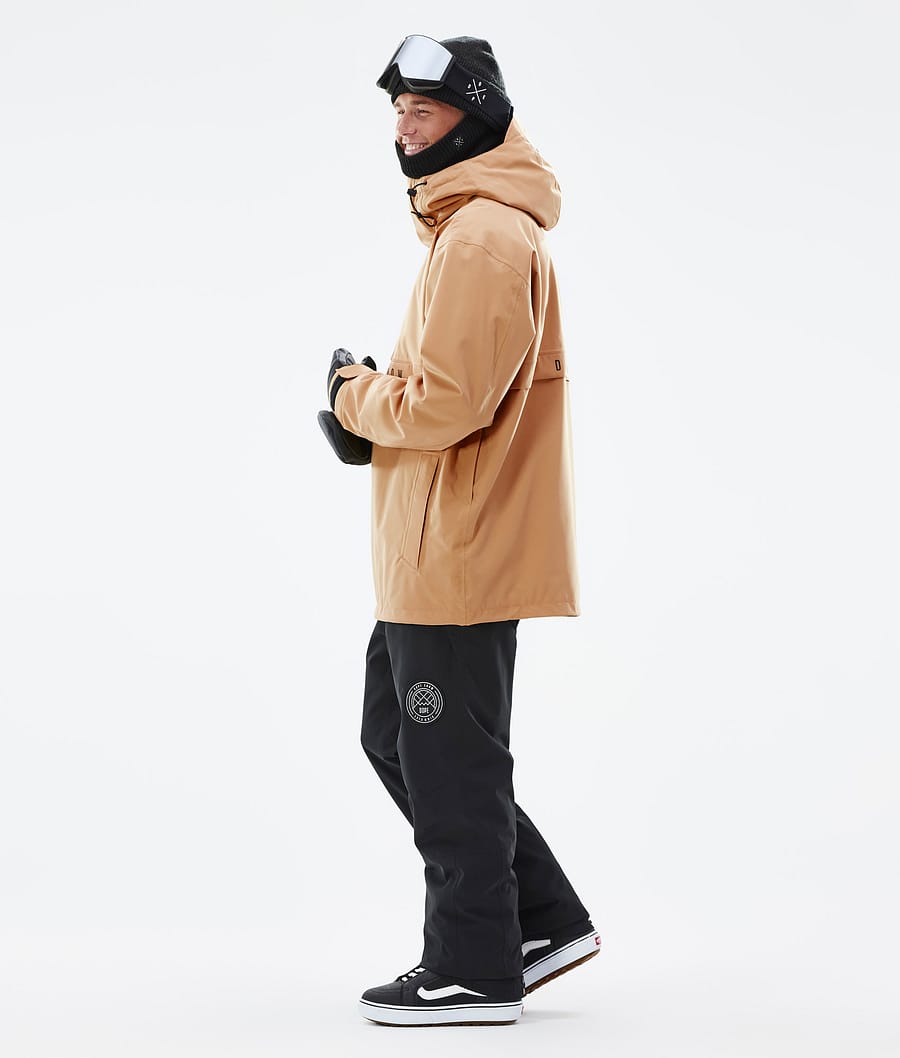 Chaqueta Snowboard Dope Legacy Hombre Kaki Amarillo | 392-WYXNMZ