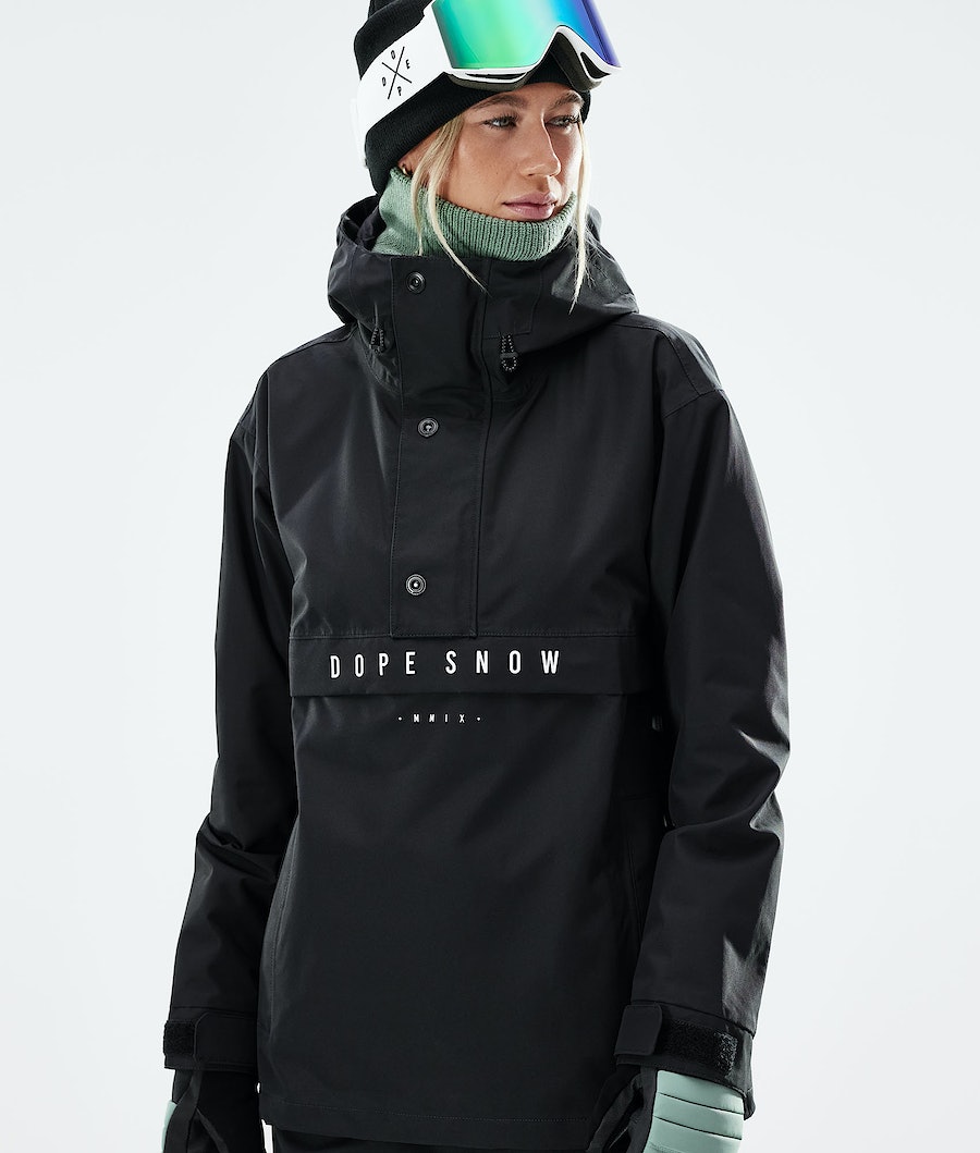 Chaqueta Snowboard Dope Legacy W 2021 Mujer Negras | 398-UFLHKI