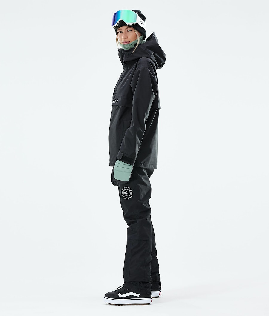 Chaqueta Snowboard Dope Legacy W 2021 Mujer Negras | 398-UFLHKI