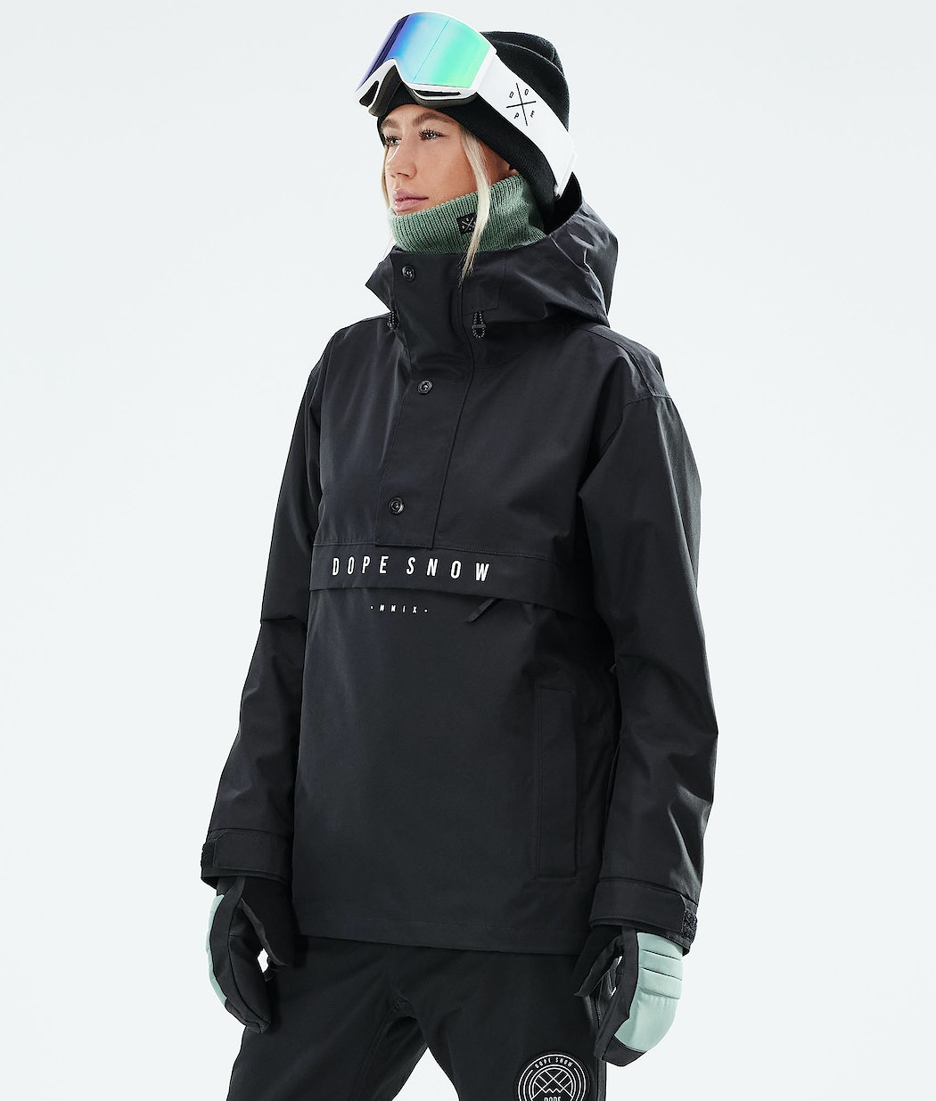 Chaqueta Snowboard Dope Legacy W 2021 Mujer Negras | 398-UFLHKI