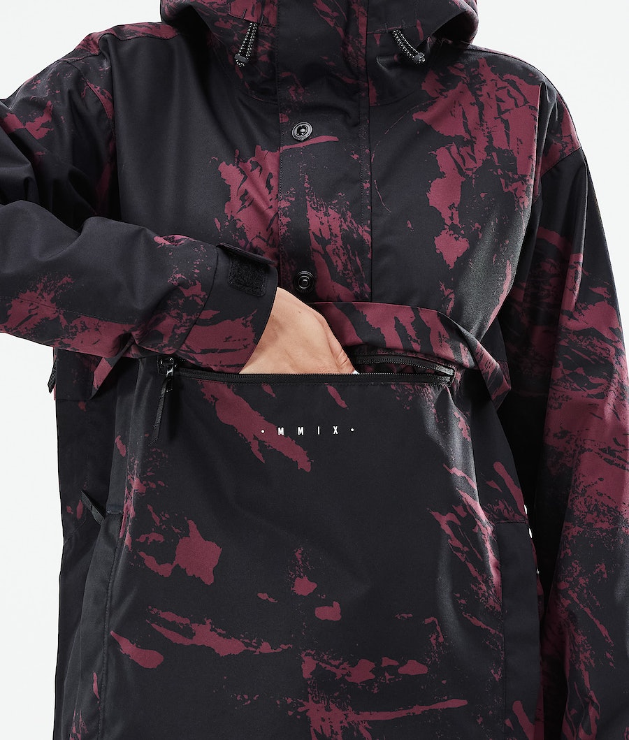 Chaqueta Snowboard Dope Legacy W 2021 Mujer Burdeos | 590-OJFWAD