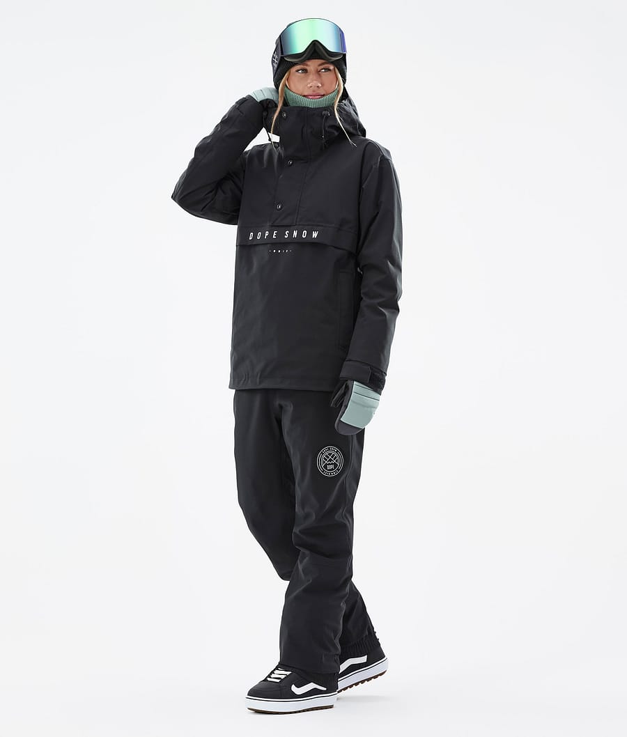 Chaqueta Snowboard Dope Legacy W Mujer Negras | 831-QBHYJZ