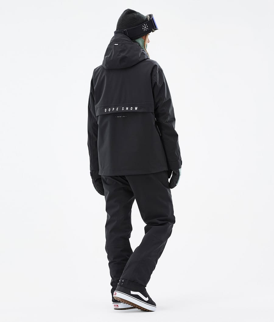 Chaqueta Snowboard Dope Legacy W Mujer Negras | 831-QBHYJZ