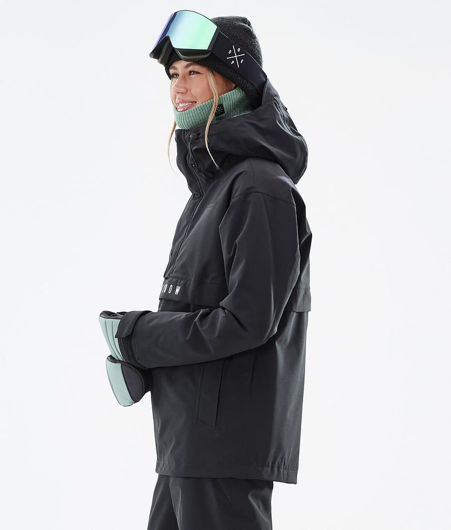 Chaqueta Snowboard Dope Legacy W Mujer Negras | 831-QBHYJZ