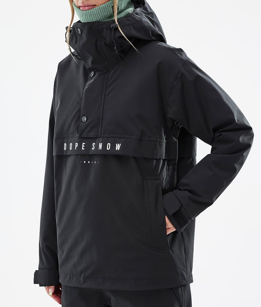 Chaqueta Snowboard Dope Legacy W Mujer Negras | 831-QBHYJZ