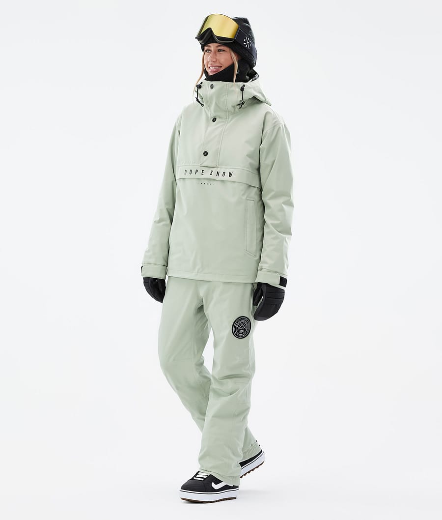 Chaqueta Snowboard Dope Legacy W Mujer Verde | 749-AOYZFL