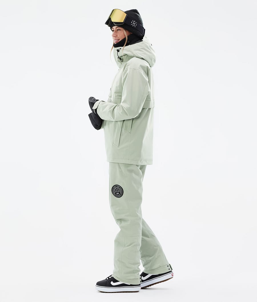 Chaqueta Snowboard Dope Legacy W Mujer Verde | 749-AOYZFL