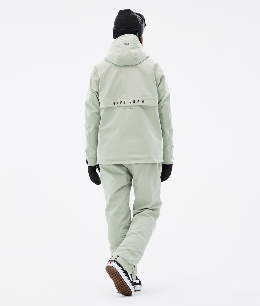 Chaqueta Snowboard Dope Legacy W Mujer Verde | 749-AOYZFL