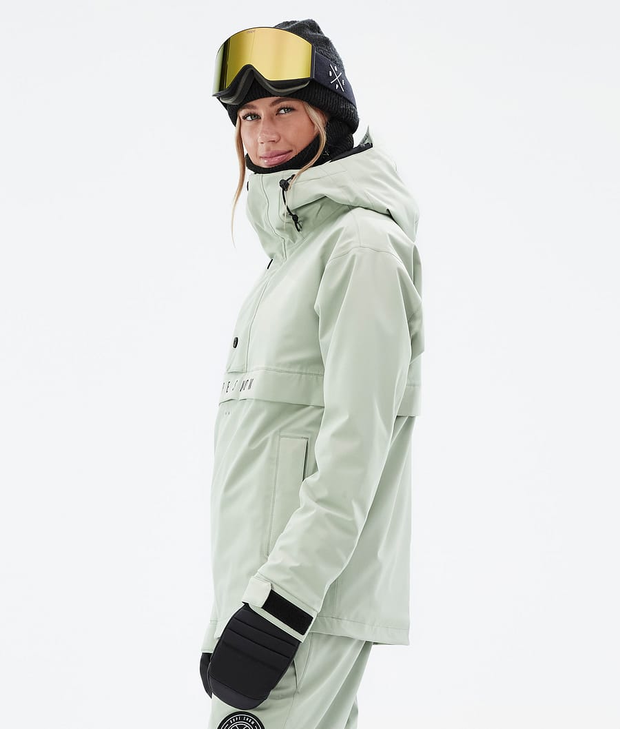 Chaqueta Snowboard Dope Legacy W Mujer Verde | 749-AOYZFL