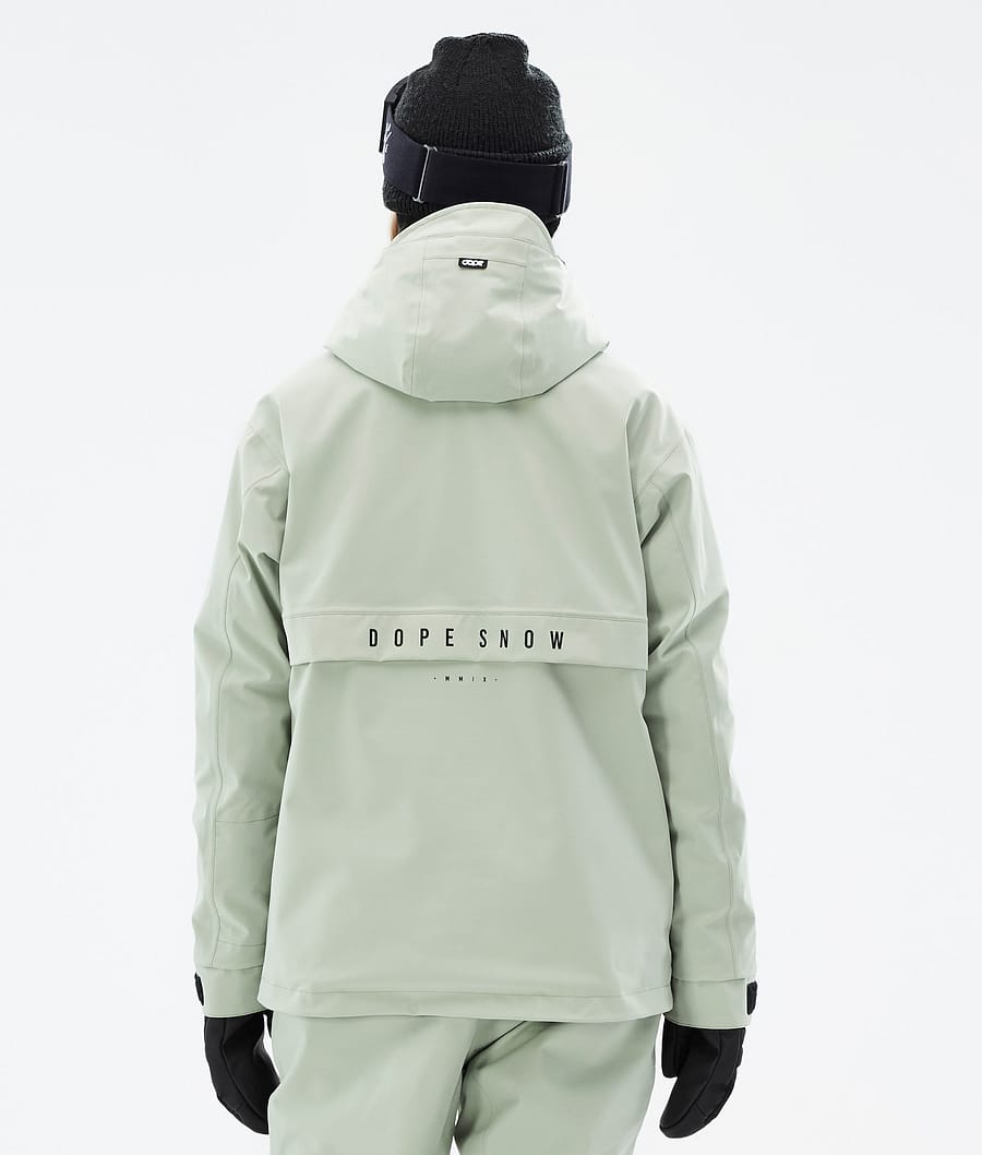 Chaqueta Snowboard Dope Legacy W Mujer Verde | 749-AOYZFL