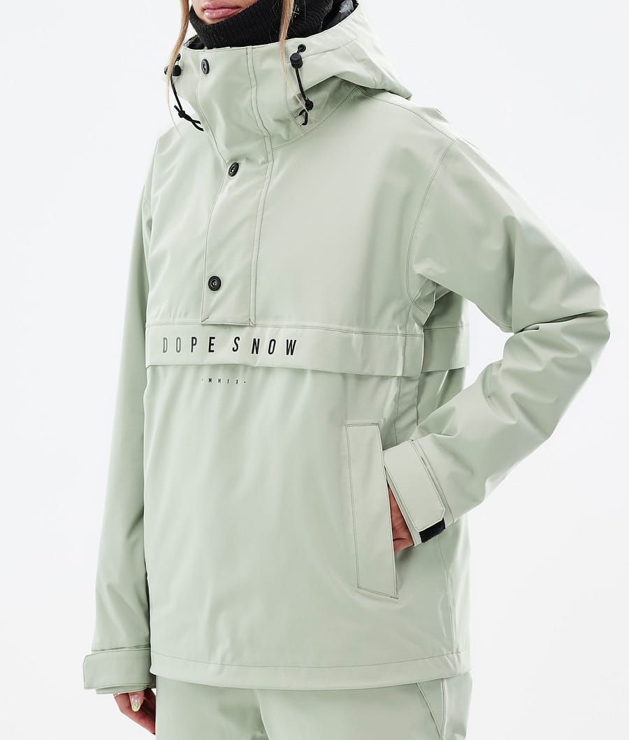 Chaqueta Snowboard Dope Legacy W Mujer Verde | 749-AOYZFL