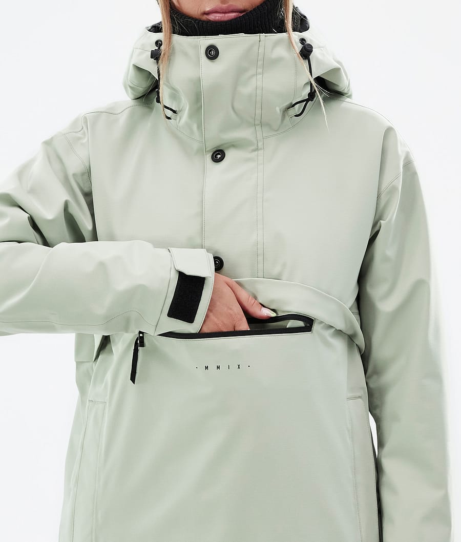 Chaqueta Snowboard Dope Legacy W Mujer Verde | 749-AOYZFL