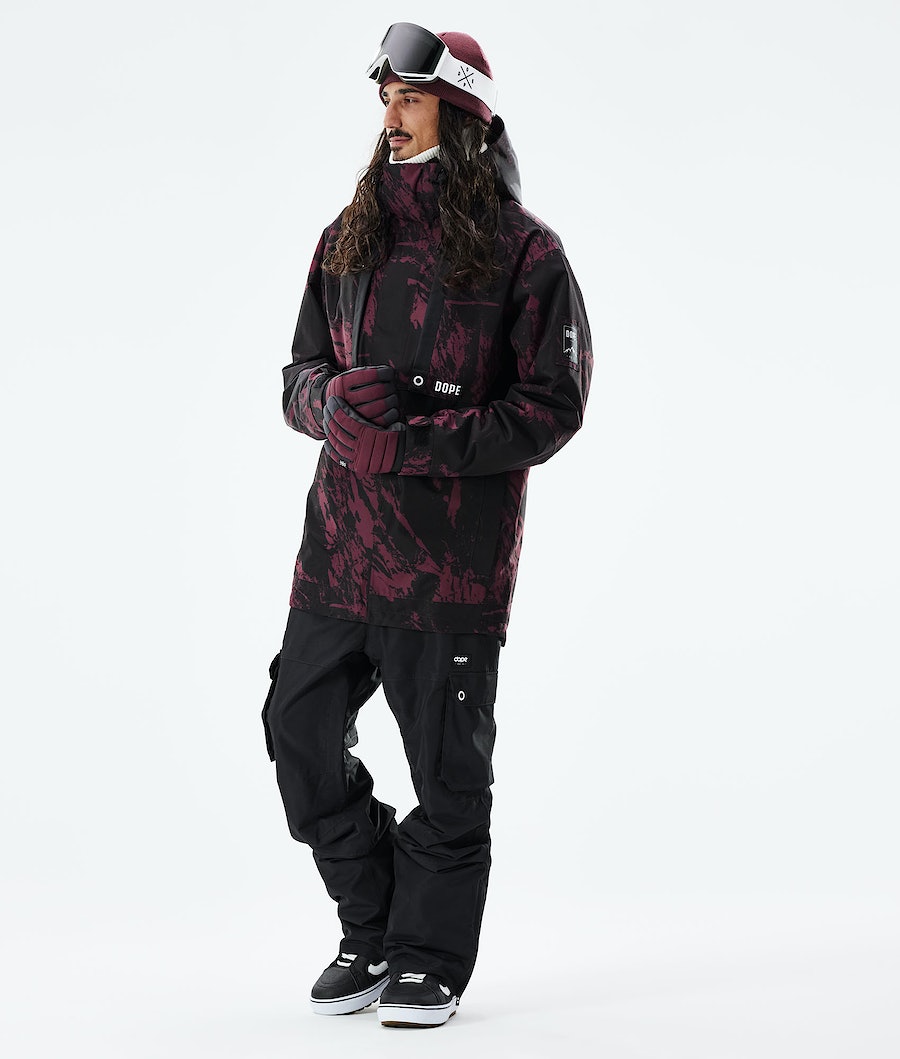 Chaqueta Snowboard Dope Mojo Hombre Burdeos | 784-CUBIPY