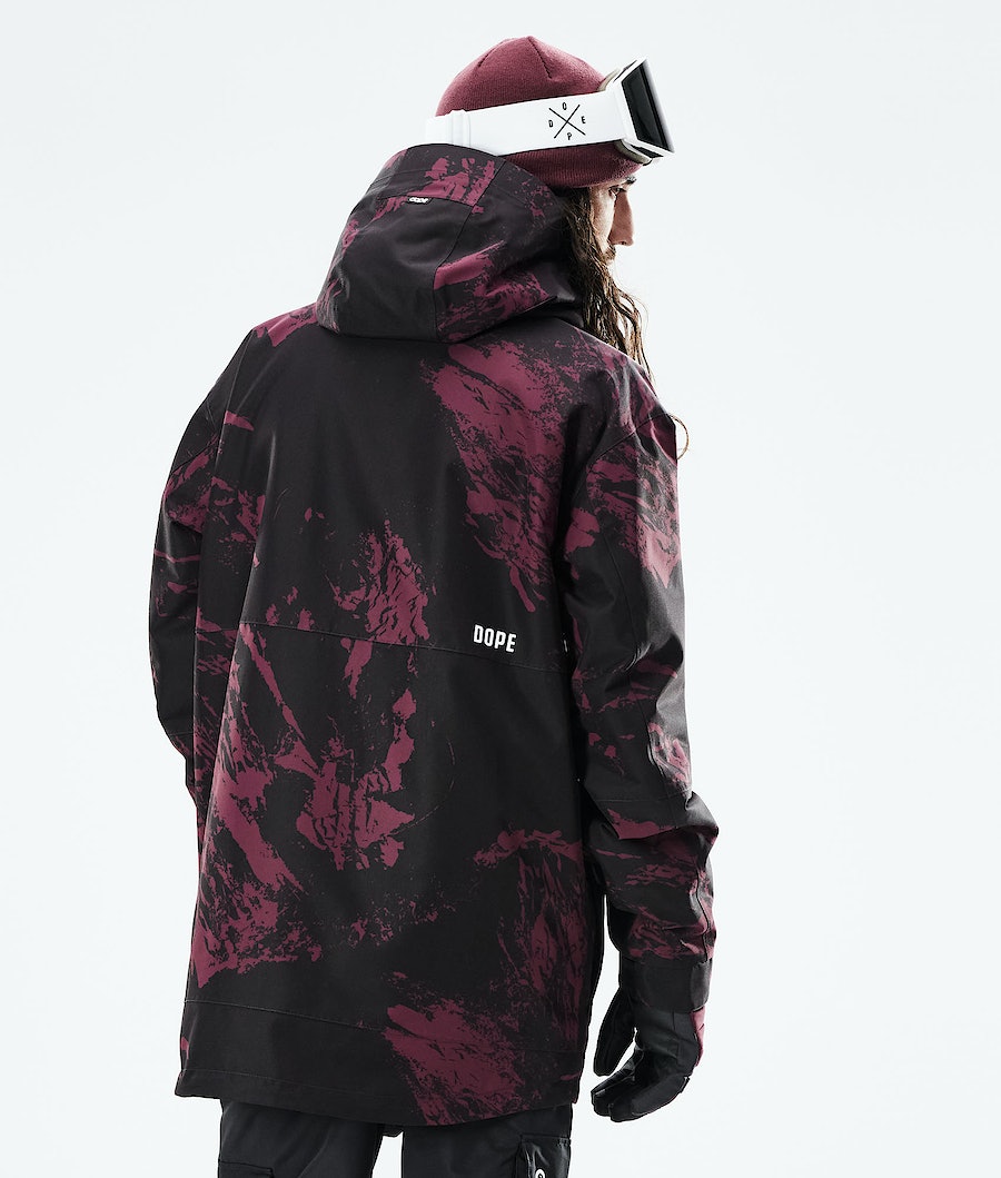 Chaqueta Snowboard Dope Mojo Hombre Burdeos | 784-CUBIPY