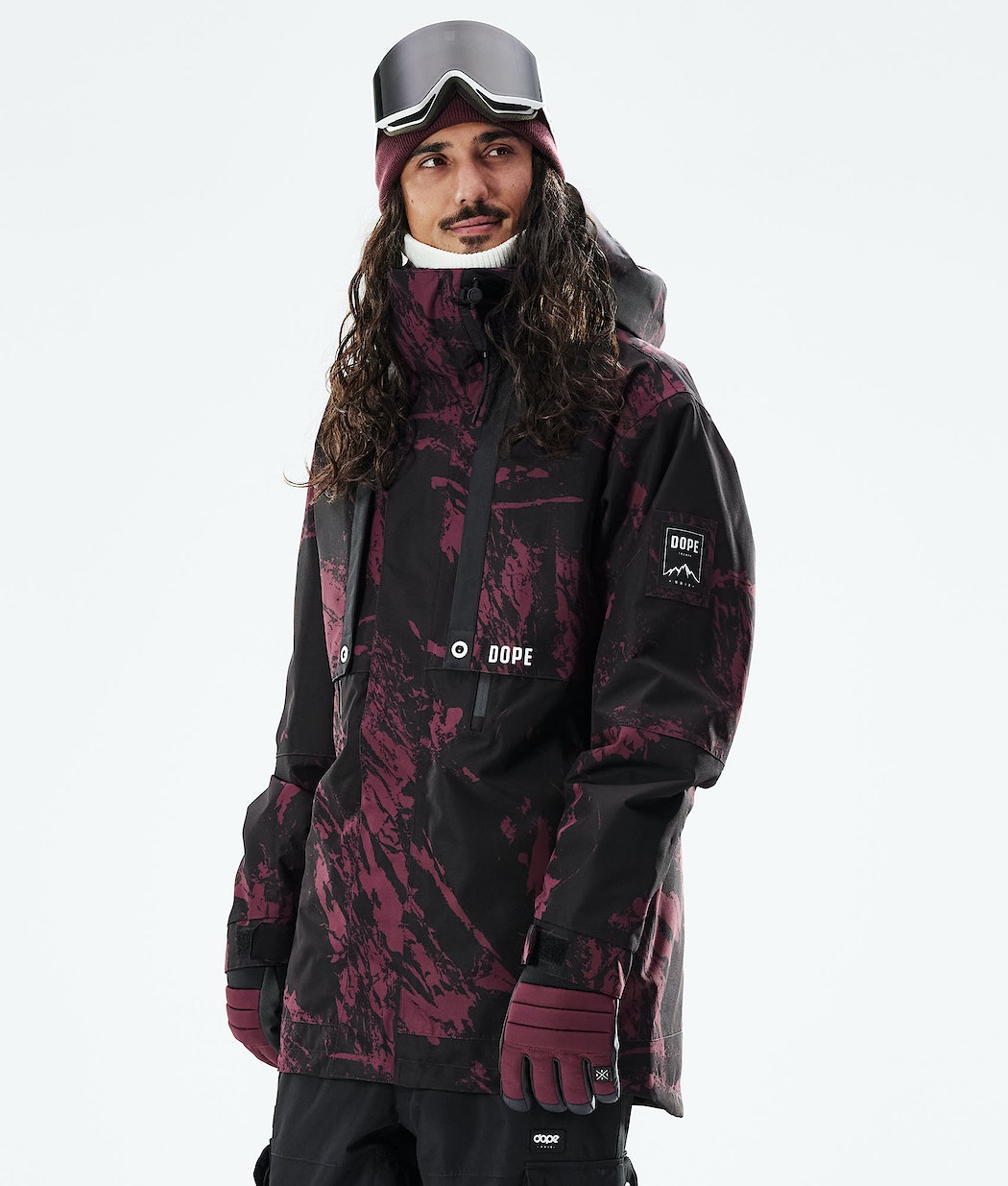 Chaqueta Snowboard Dope Mojo Hombre Burdeos | 784-CUBIPY