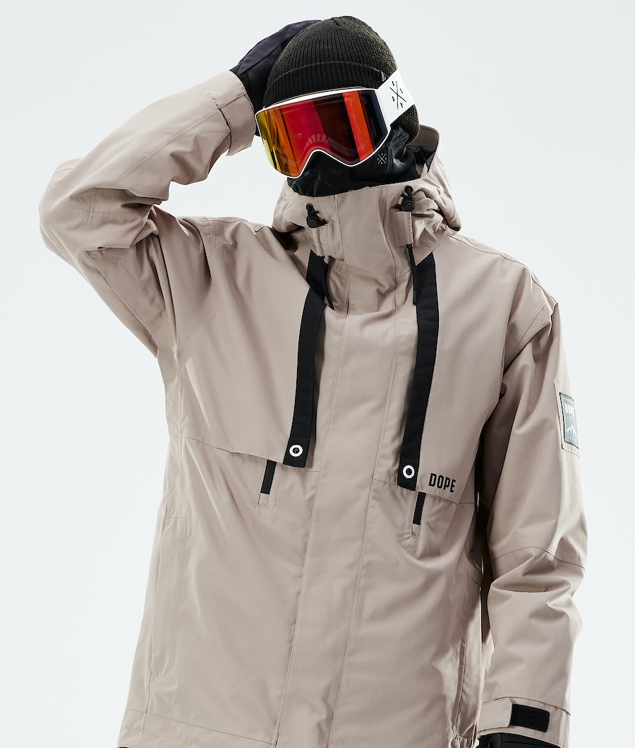 Chaqueta Snowboard Dope Mojo Hombre Marrones | 825-FCUIVJ