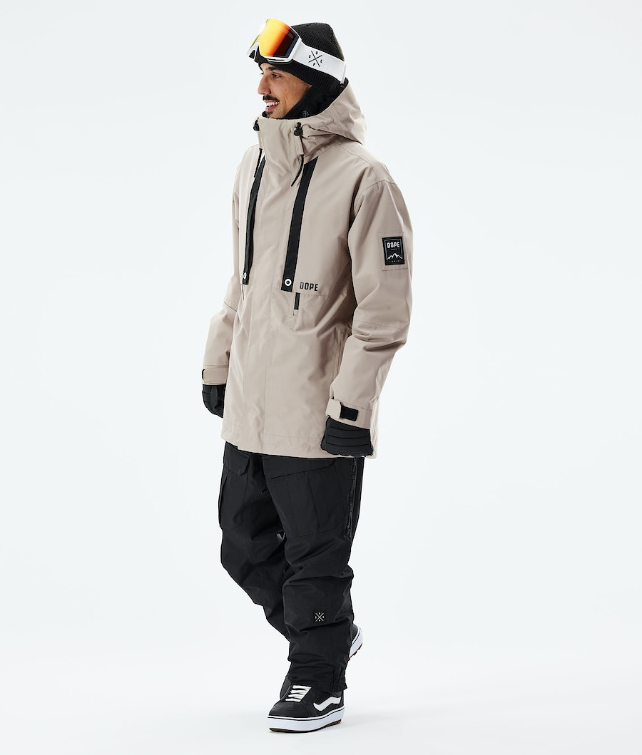 Chaqueta Snowboard Dope Mojo Hombre Marrones | 825-FCUIVJ