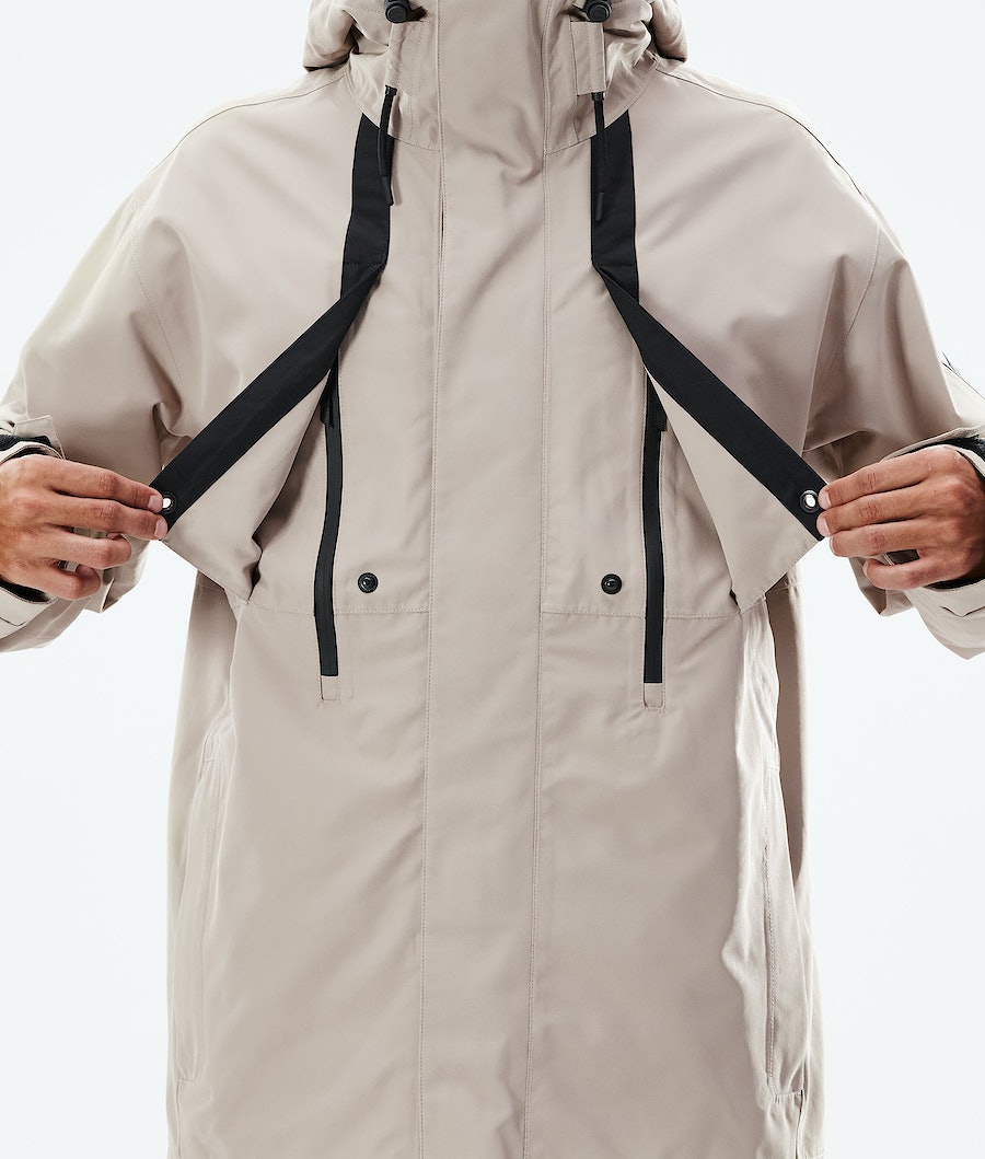 Chaqueta Snowboard Dope Mojo Hombre Marrones | 825-FCUIVJ