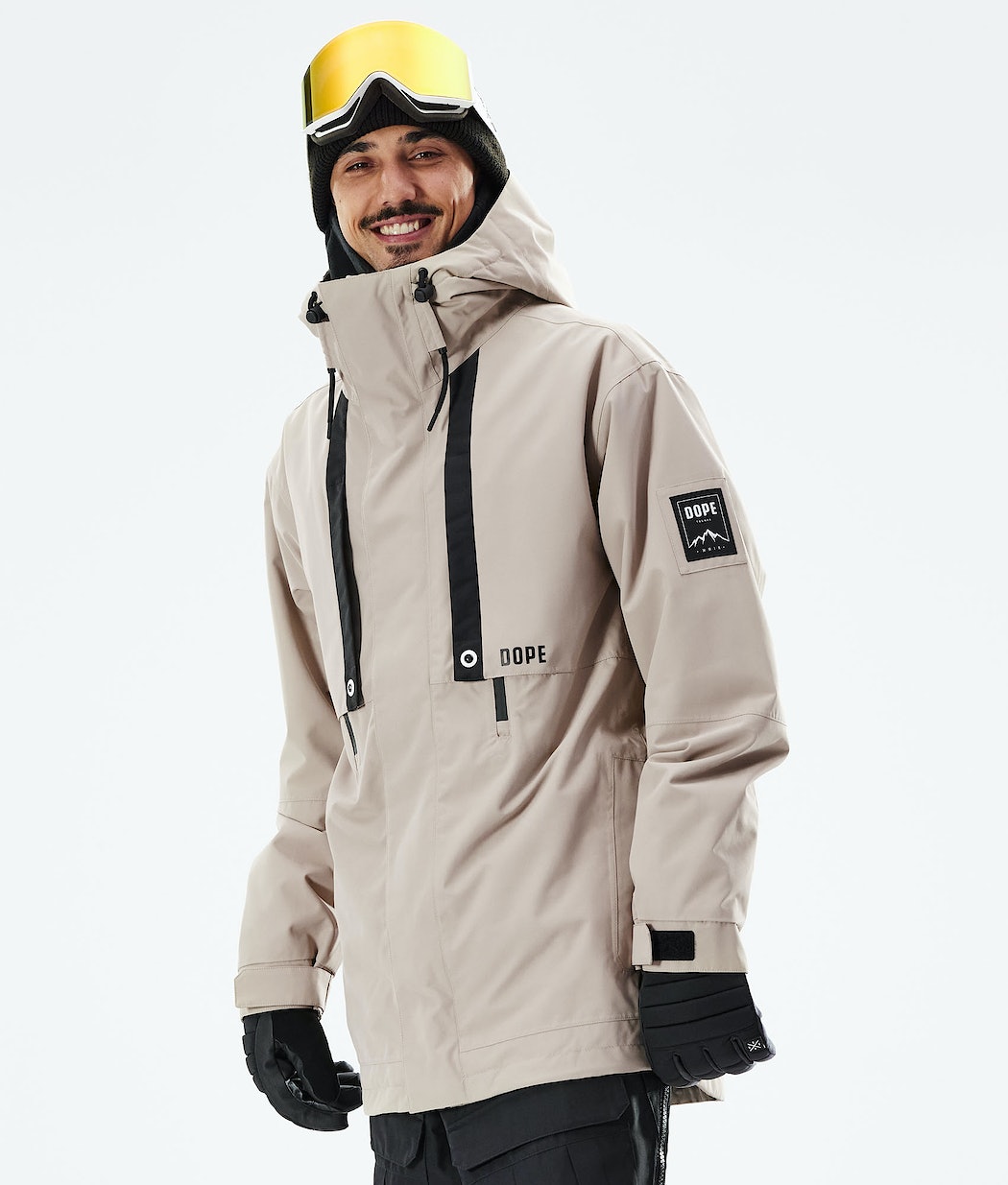 Chaqueta Snowboard Dope Mojo Hombre Marrones | 825-FCUIVJ
