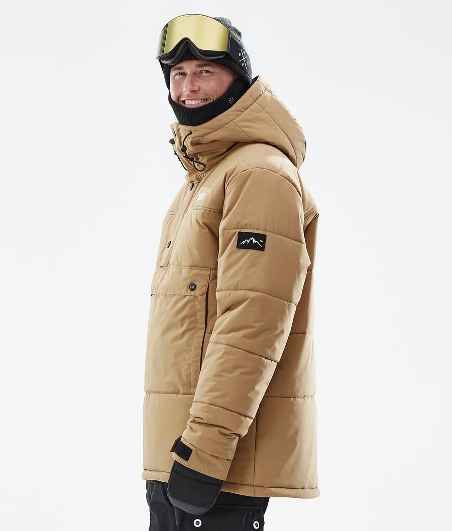 Chaqueta Snowboard Dope Puffer Hombre Doradas | 748-OBDGIR