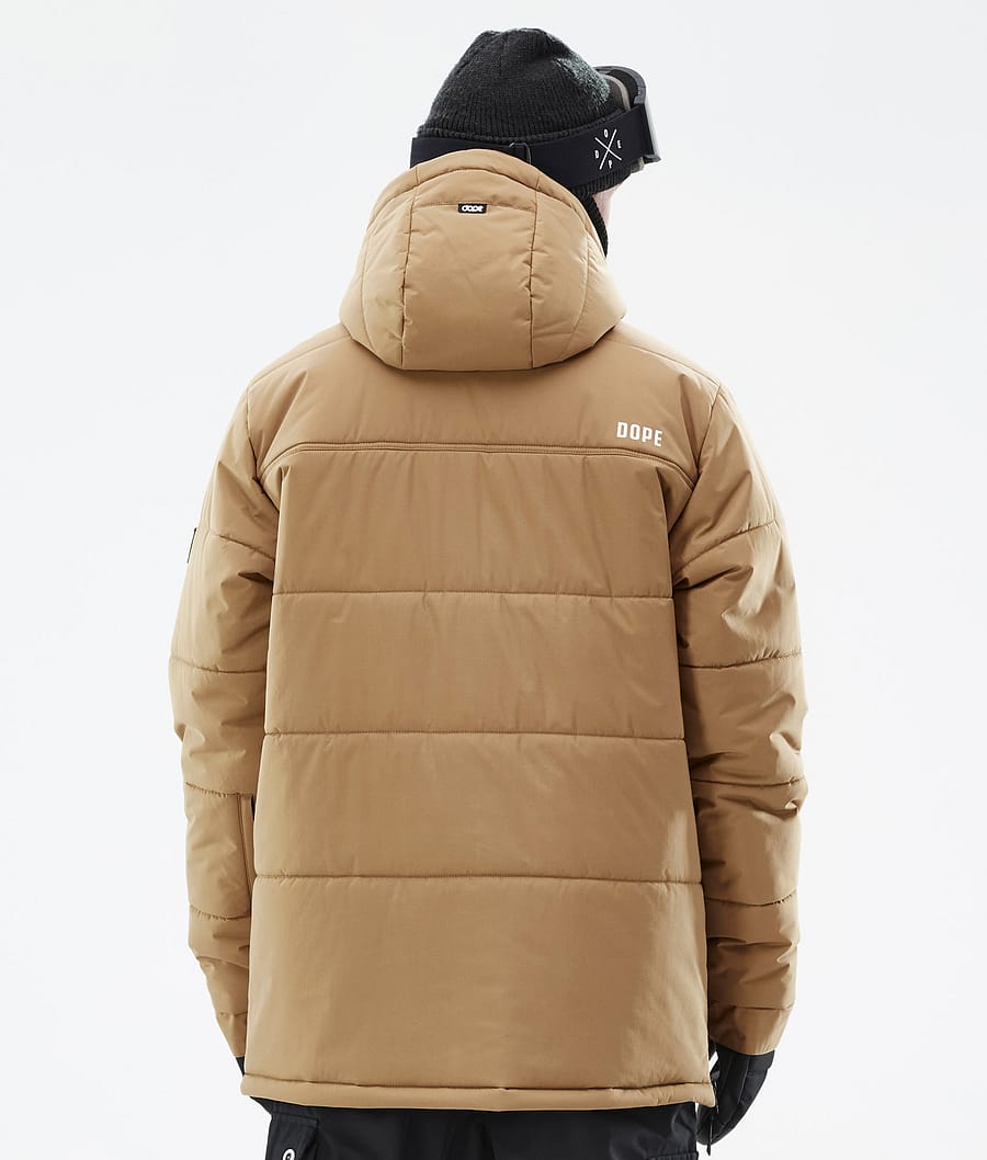 Chaqueta Snowboard Dope Puffer Hombre Doradas | 748-OBDGIR