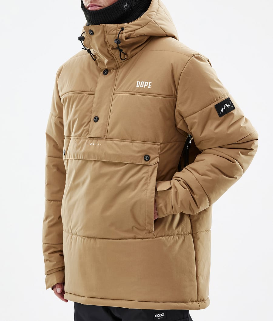 Chaqueta Snowboard Dope Puffer Hombre Doradas | 748-OBDGIR