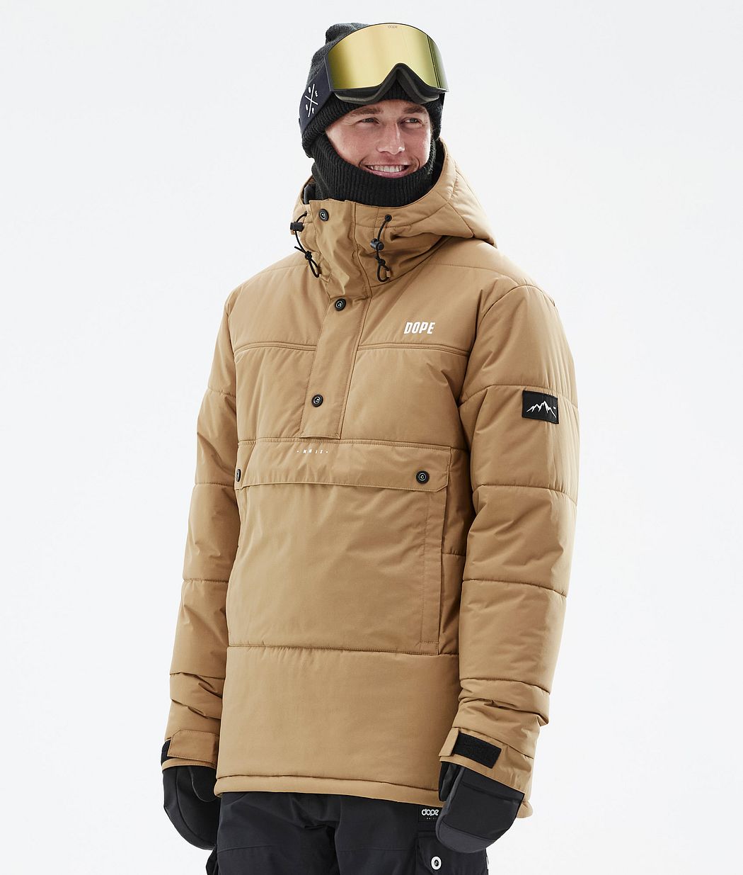 Chaqueta Snowboard Dope Puffer Hombre Doradas | 748-OBDGIR