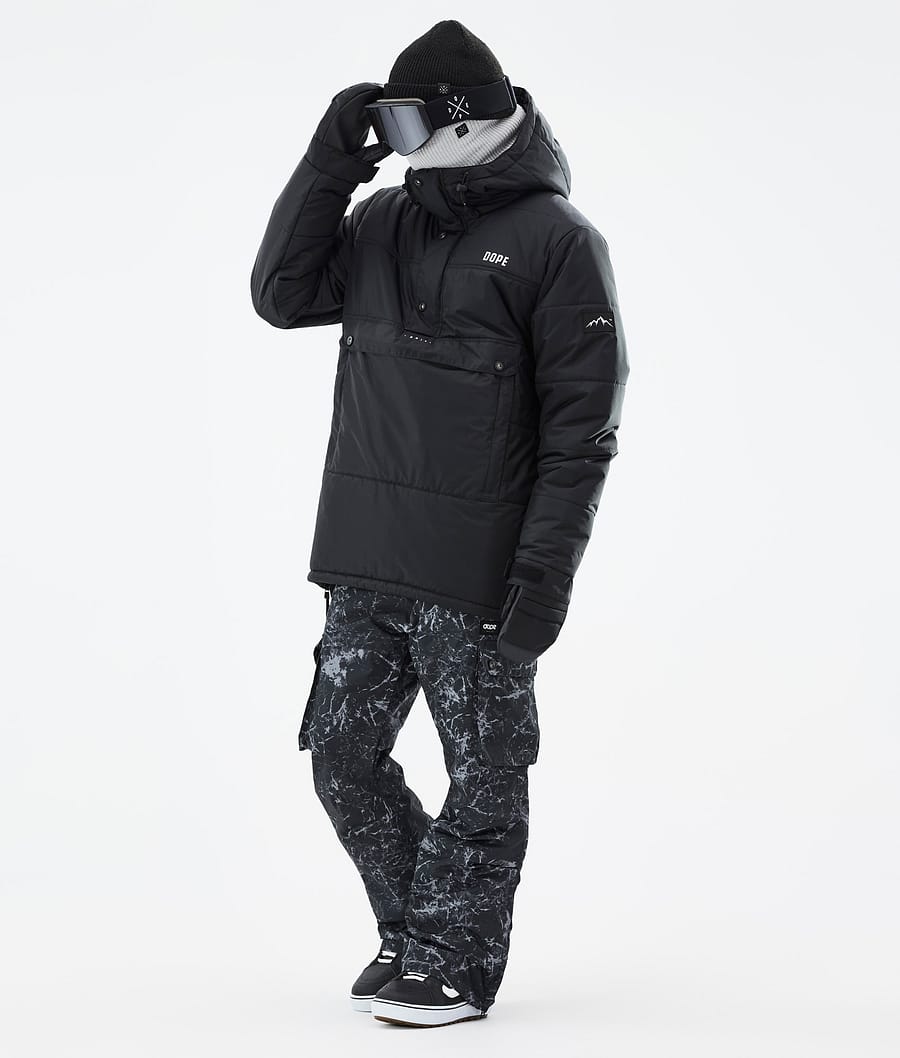 Chaqueta Snowboard Dope Puffer Hombre Negras | 642-OPKJFN