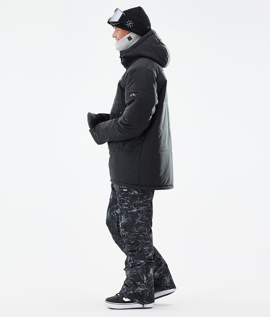 Chaqueta Snowboard Dope Puffer Hombre Negras | 642-OPKJFN