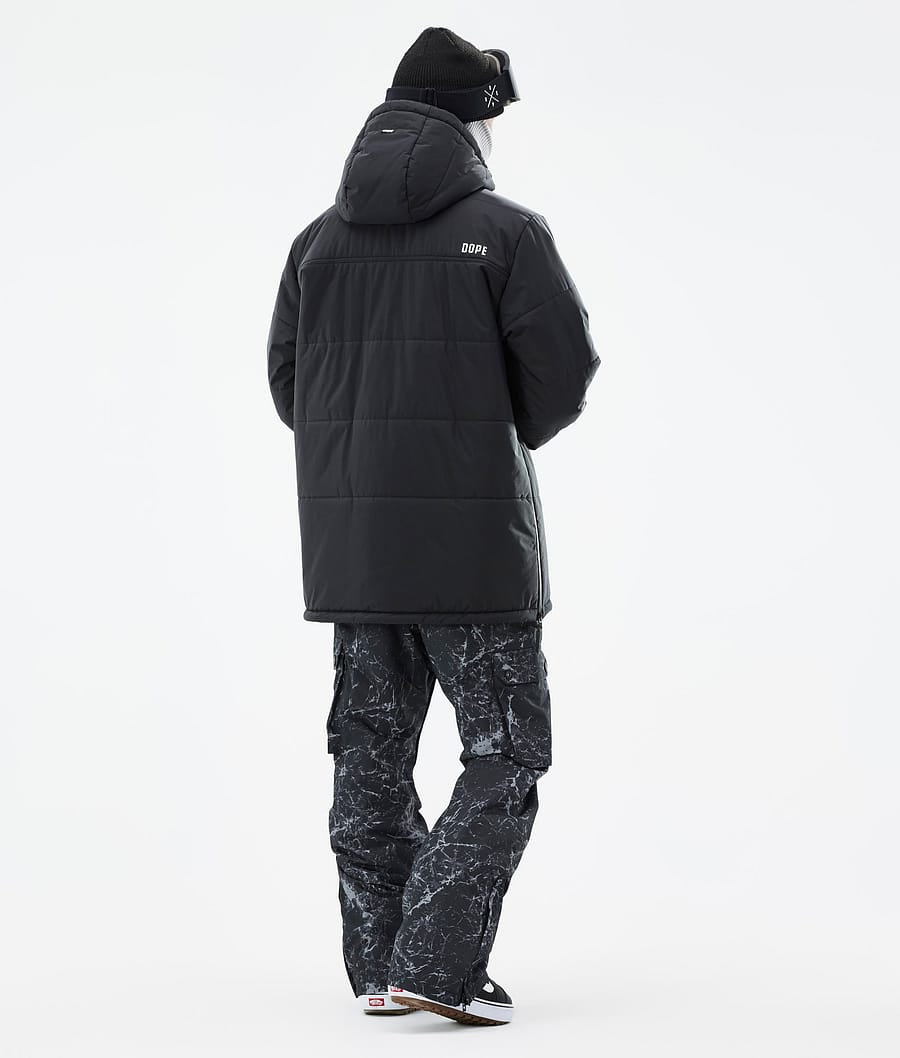 Chaqueta Snowboard Dope Puffer Hombre Negras | 642-OPKJFN