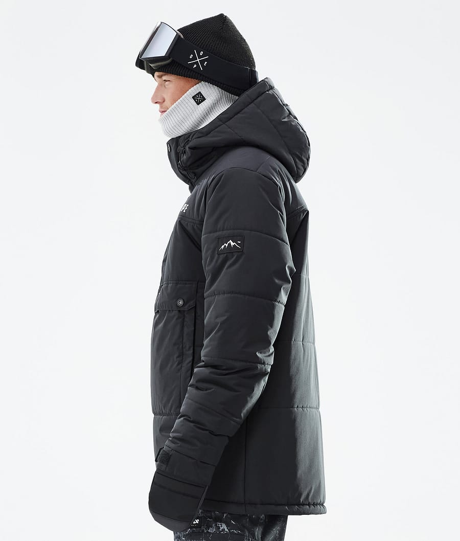 Chaqueta Snowboard Dope Puffer Hombre Negras | 642-OPKJFN