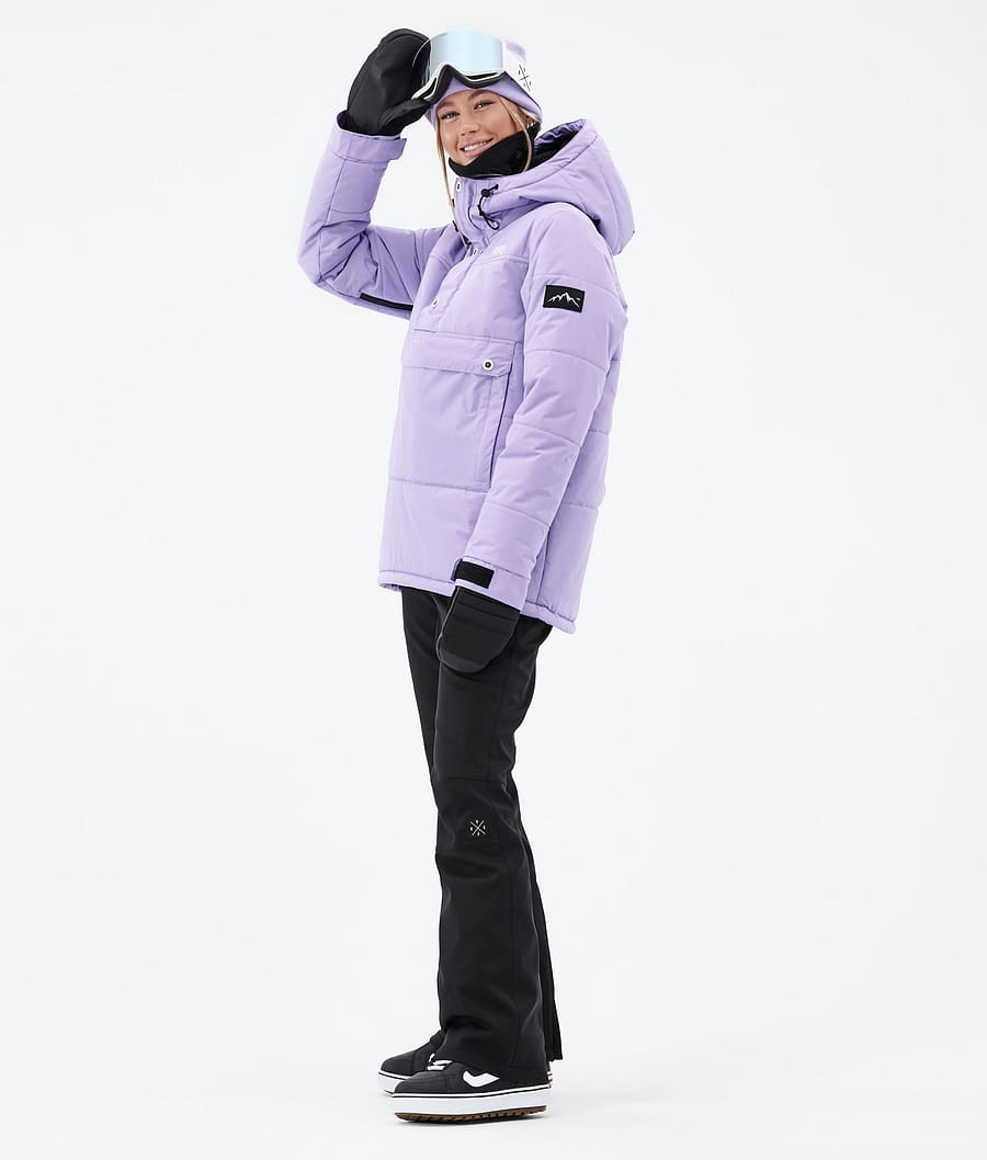 Chaqueta Snowboard Dope Puffer W Mujer Moradas | 026-NOEDAB